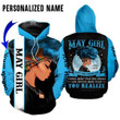 May Girl Custom Name 3D All Over Print Hoodie Sweatshirt
