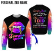 Scorpio Girl Custom Name 3D All Over Print Hoodie Sweatshirt