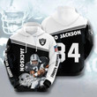 Las Vegas Raiders NFL Jackson 3D All Over Print Hoodie, Zip Hoodie, Sweatshirt