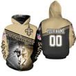 New Orleans Saints NFL Season Nfc South Champions Cameron Personalized 3D All Over Print Hoodie, Zip Hoodie, Sweatshirt