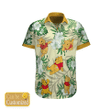 Personalized Pooh Flower Hawaiian Shirt