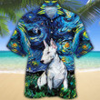 Bull Terrier Dog Lovers Night Hawaiian Shirt