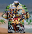 A Herd Of Wild Horses Hawaiian Shirt