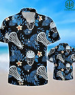 Lacrosse Floral Hawaiian Shirt