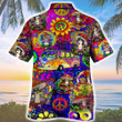 Mushroom Trippy Pattern Hawaiian Shirt