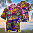 Mushroom Trippy Pattern Hawaiian Shirt