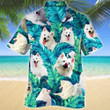 American Eskimo Dog Lovers Hawaiian Shirt