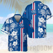 Personalized Tropical Hibiscus Pabst Blue Ribbon Hawaii Shirt