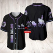 Cutting Horse Hologram Personalized Name Baseball Jersey