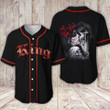 Tattoo King And Queen Skull Couple Baseball Jersey