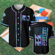 Cornhole Hologram Personalized Name Baseball Jersey