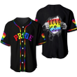 Love Is Love LGBT Pride Baseball Jersey