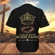 Jesus The Way The Truth The Life Crown Baseball Jersey
