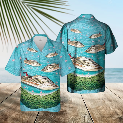 Us Cruise Ship Half Moon Cay Hawaiian Shirt