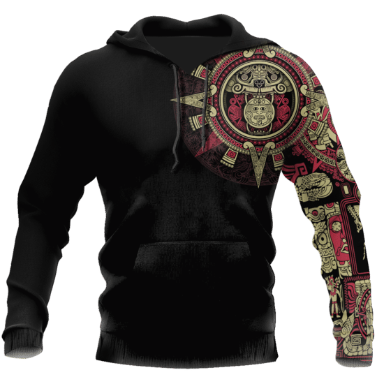 Aztec Jaguar Warrior 3D All Over Print Hoodie Sweatshirt