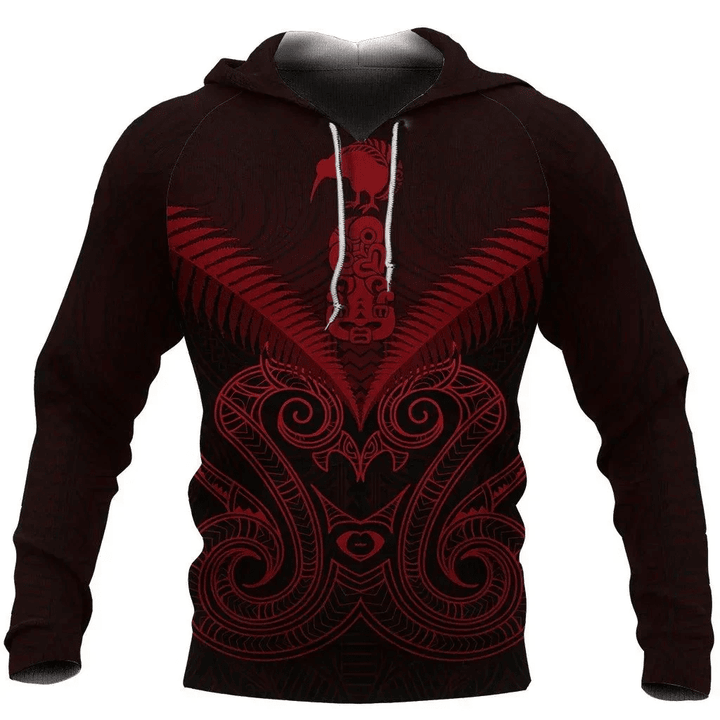 Love New Zealand Manaia 3D All Over Print Hoodie Sweatshirt