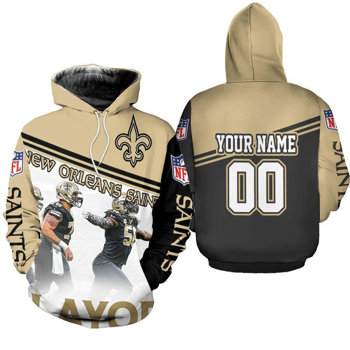 New Orleans Saints 2022 NFL Season Playoff Bound Champions Great Players Legendary Personalized 3D All Over Print Hoodie, Zip Hoodie, Sweatshirt