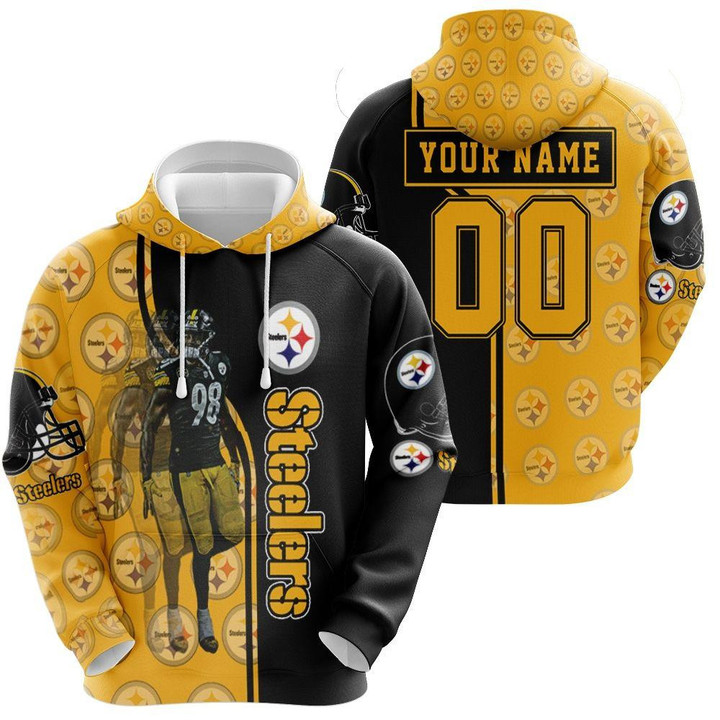 98 Vince Williams Great Player Pittsburgh Steelers Personalized 12022 NFL Season 3D All Over Print Hoodie, Zip Hoodie, Sweatshirt