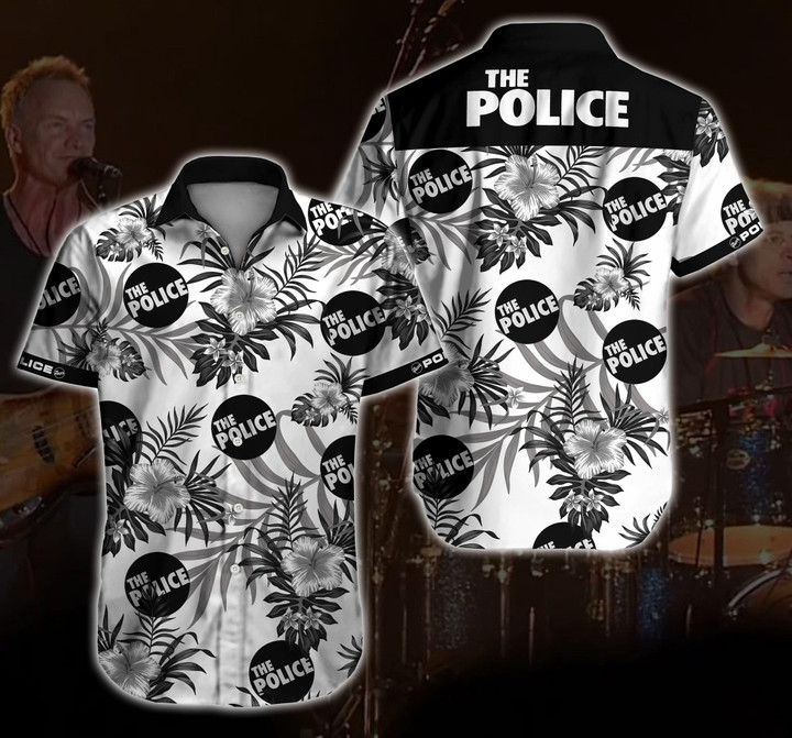 The Police Rock Band Hawaiian Shirt