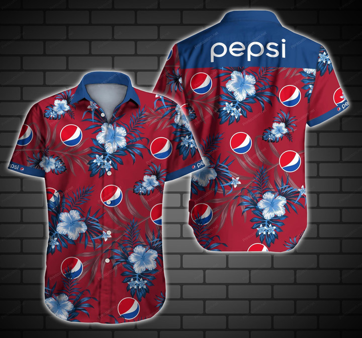 Pepsi Logo Hawaiian Shirt