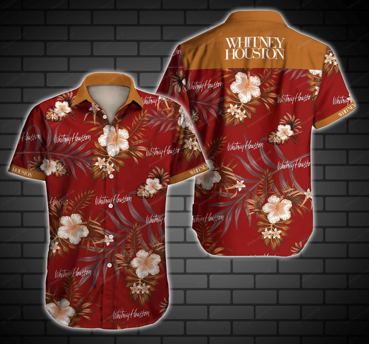 Whitney Houston Hawaiian Shirt