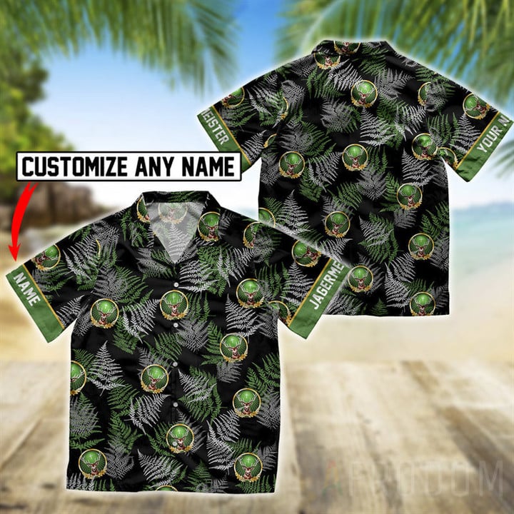 Personalized Tropical Jagermeister Hawaiian Shirt