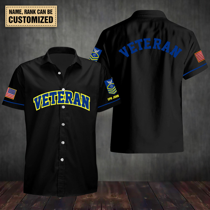 Coast Guard Veteran - Personalized Hawaii Shirt