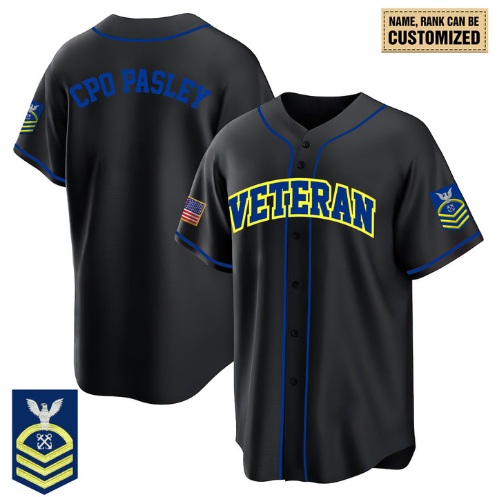 CG Veteran Rank Patch Flex Base Jersey Collection - All Stitched
