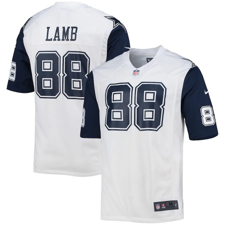 CeeDee Lamb Dallas Cowboys Game Team Jersey - All Stitched