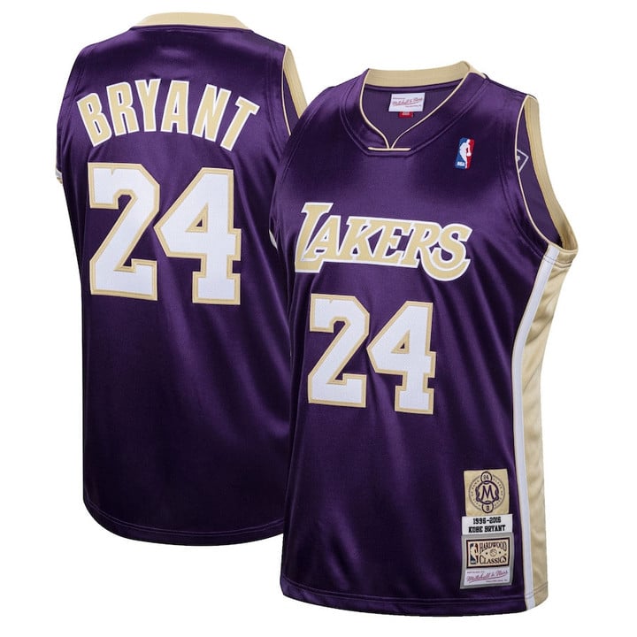 Kobe Bryant Los Angeles Lakers Mitchell and Ness Hall of Fame Class of 2020 #24 Hardwood Classics Jersey - All Stitched