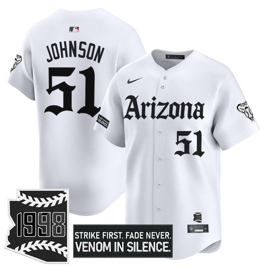 Men's Arizona Diamondbacks 'Gothic Desert Fang Edition' Vapor Premier Limited Jersey - All Stitched