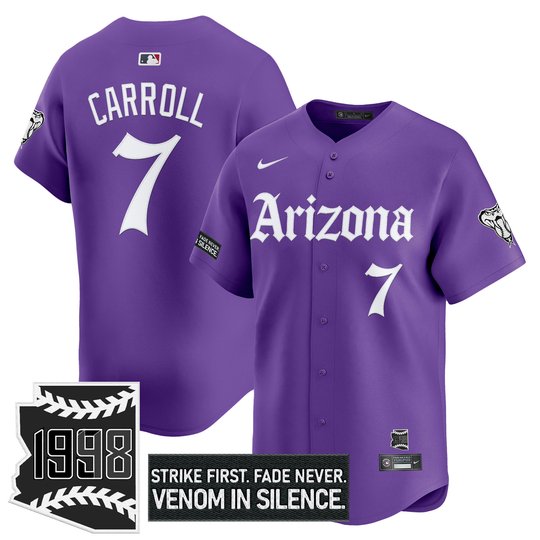 Men's Arizona Diamondbacks 'Gothic Desert Fang Edition' Vapor Premier Limited Jersey - All Stitched