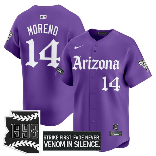 Men's Arizona Diamondbacks 'Gothic Desert Fang Edition' Vapor Premier Limited Jersey - All Stitched