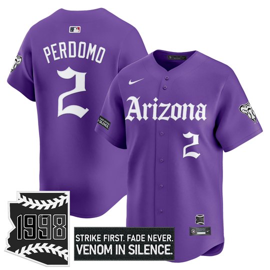 Men's Arizona Diamondbacks 'Gothic Desert Fang Edition' Vapor Premier Limited Jersey - All Stitched
