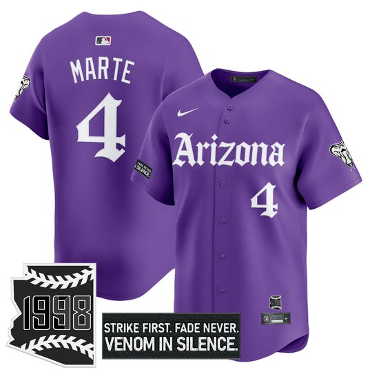 Men's Arizona Diamondbacks 'Gothic Desert Fang Edition' Vapor Premier Limited Jersey - All Stitched