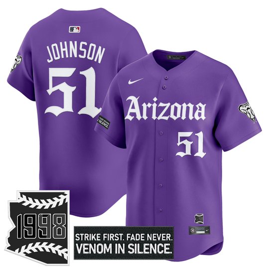 Men's Arizona Diamondbacks 'Gothic Desert Fang Edition' Vapor Premier Limited Jersey - All Stitched