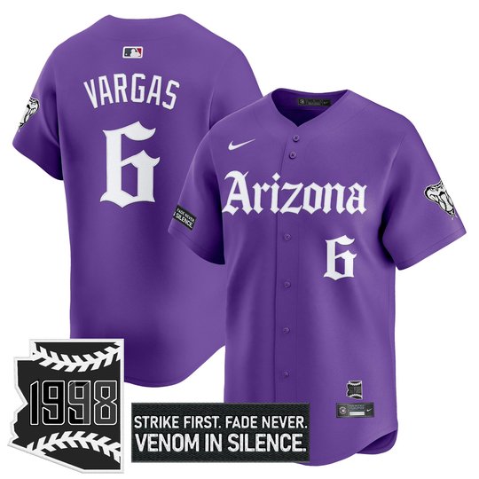 Men's Arizona Diamondbacks 'Gothic Desert Fang Edition' Vapor Premier Limited Jersey - All Stitched