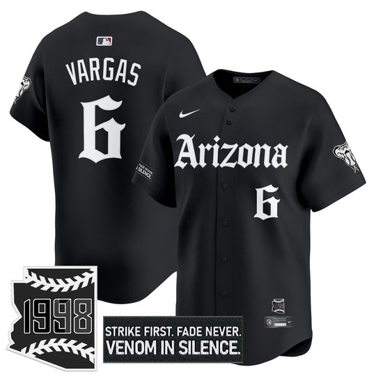 Men's Arizona Diamondbacks 'Gothic Desert Fang Edition' Vapor Premier Limited Jersey - All Stitched