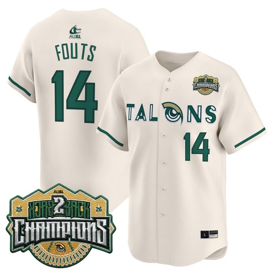 Men's Size - Utah Talons 2026 Back-To-Back Athletes Unlimited Softball League (AUSL) Champions Vapor Premier Limited Jersey - All Stitched