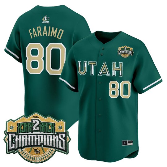 Men's Size - Utah Talons 2026 Back-To-Back Athletes Unlimited Softball League (AUSL) Champions Vapor Premier Limited Jersey - All Stitched