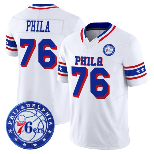 Men's Philadelphia 76ers Vapor Limited Jersey - All Stitched