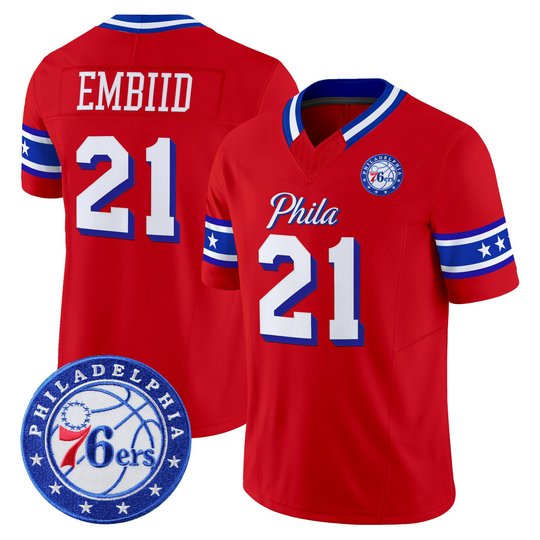 Men's Philadelphia 76ers Vapor Limited Jersey - All Stitched