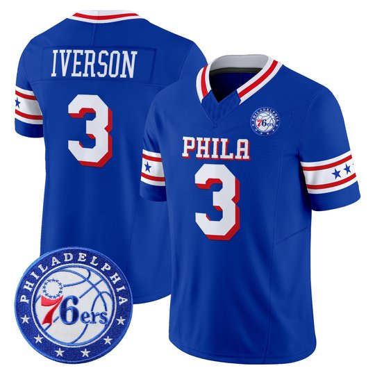 Men's Philadelphia 76ers Vapor Limited Jersey - All Stitched