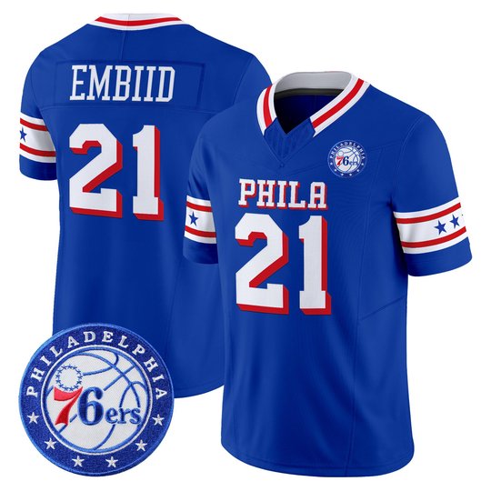 Men's Philadelphia 76ers Vapor Limited Jersey - All Stitched