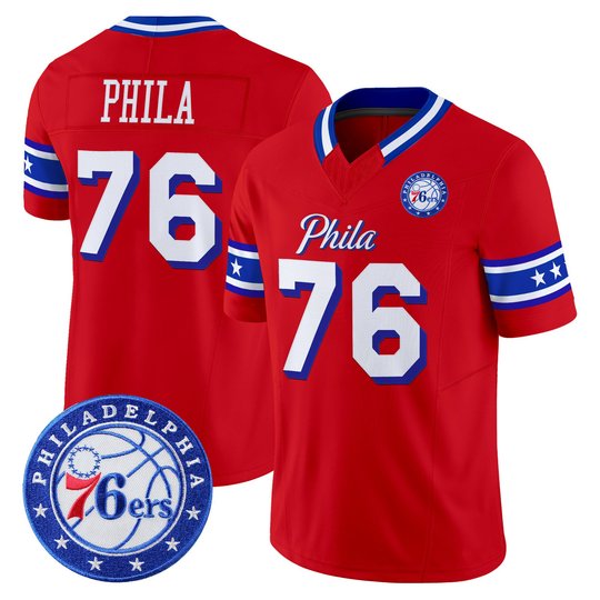 Men's Philadelphia 76ers Vapor Limited Jersey - All Stitched