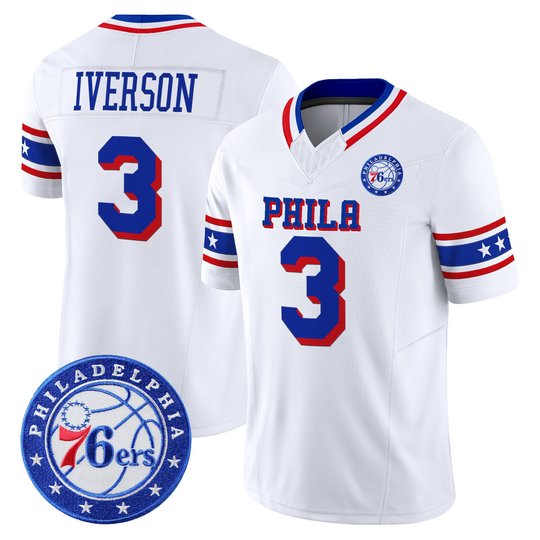 Men's Philadelphia 76ers Vapor Limited Jersey - All Stitched