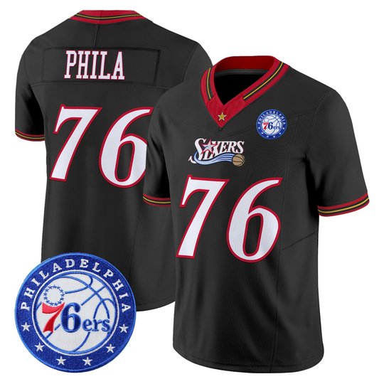 Men's Philadelphia 76ers Vapor Limited Jersey - All Stitched