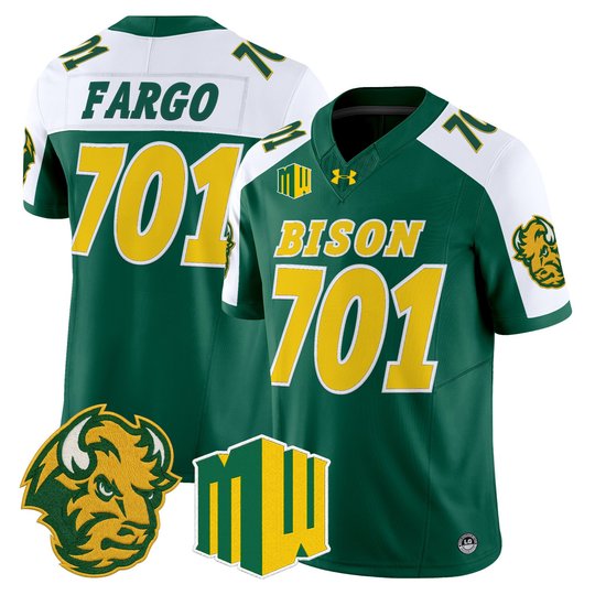 Men's North Dakota State Bison 2026 Vapor Limited Jersey - All Stitched