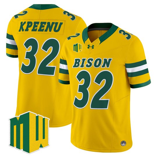 Men's North Dakota State Bison 2026 Vapor Limited Jersey - All Stitched