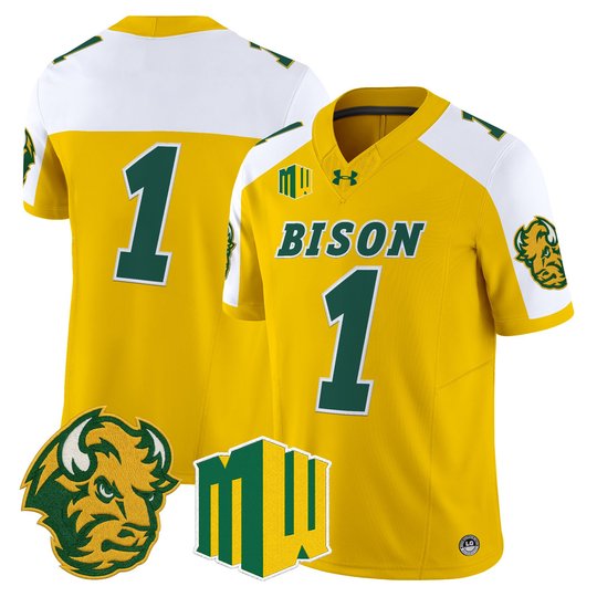 Men's North Dakota State Bison 2026 Vapor Limited Jersey - All Stitched